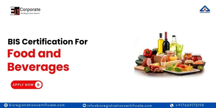 BIS certificate for Food and Beverages