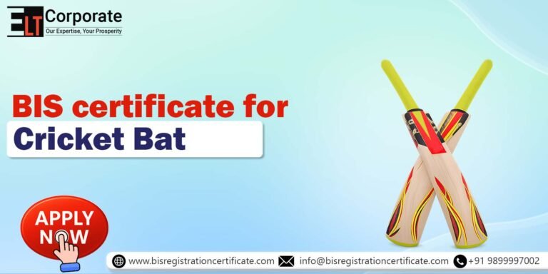 BIS Certification For Cricket Bat