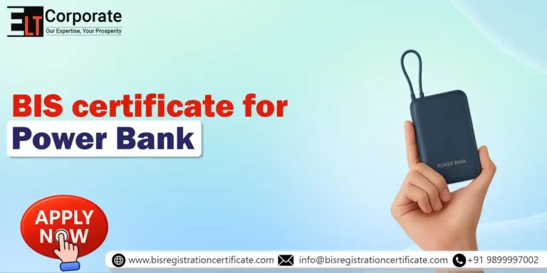 BIS certification for Power Bank IS 13252