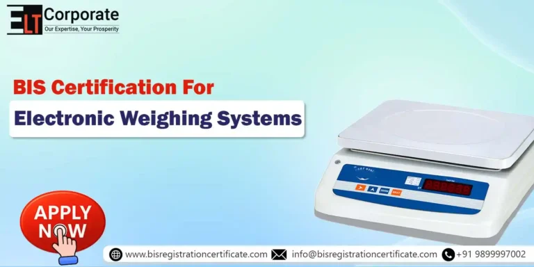 BIS Certification For Electronic Weighing Systems