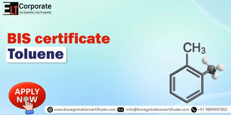 BIS Certification For Toluene