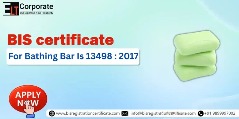 BIS Certification For Bathing Bar