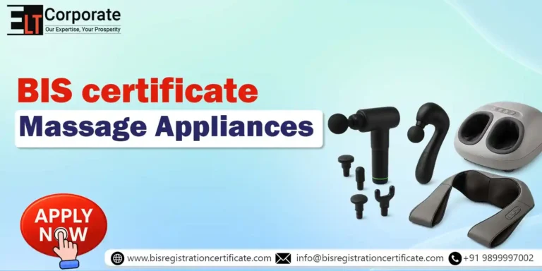 BIS Certification for Massage Appliances