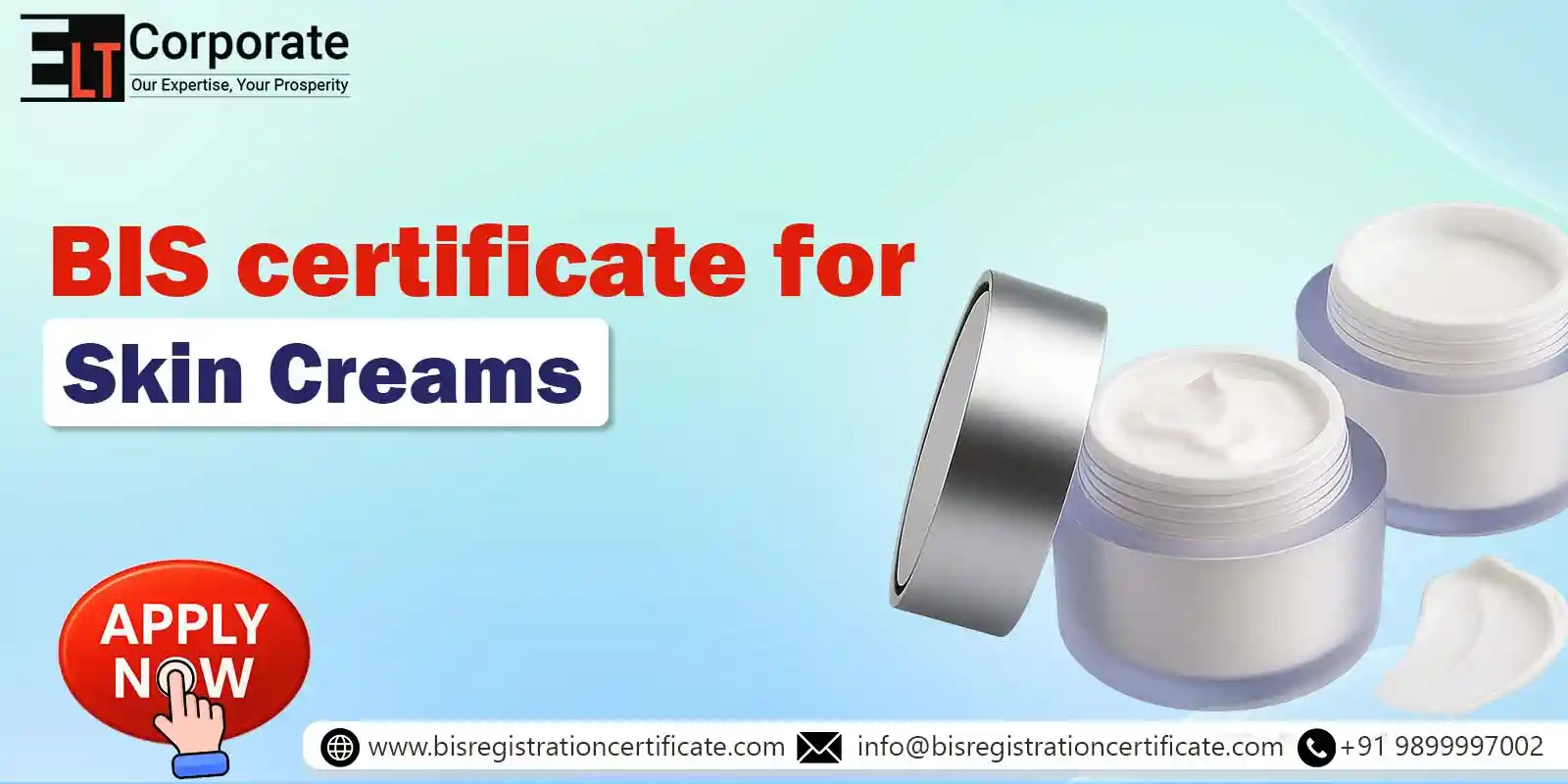 BIS Certificate for Skin Creams