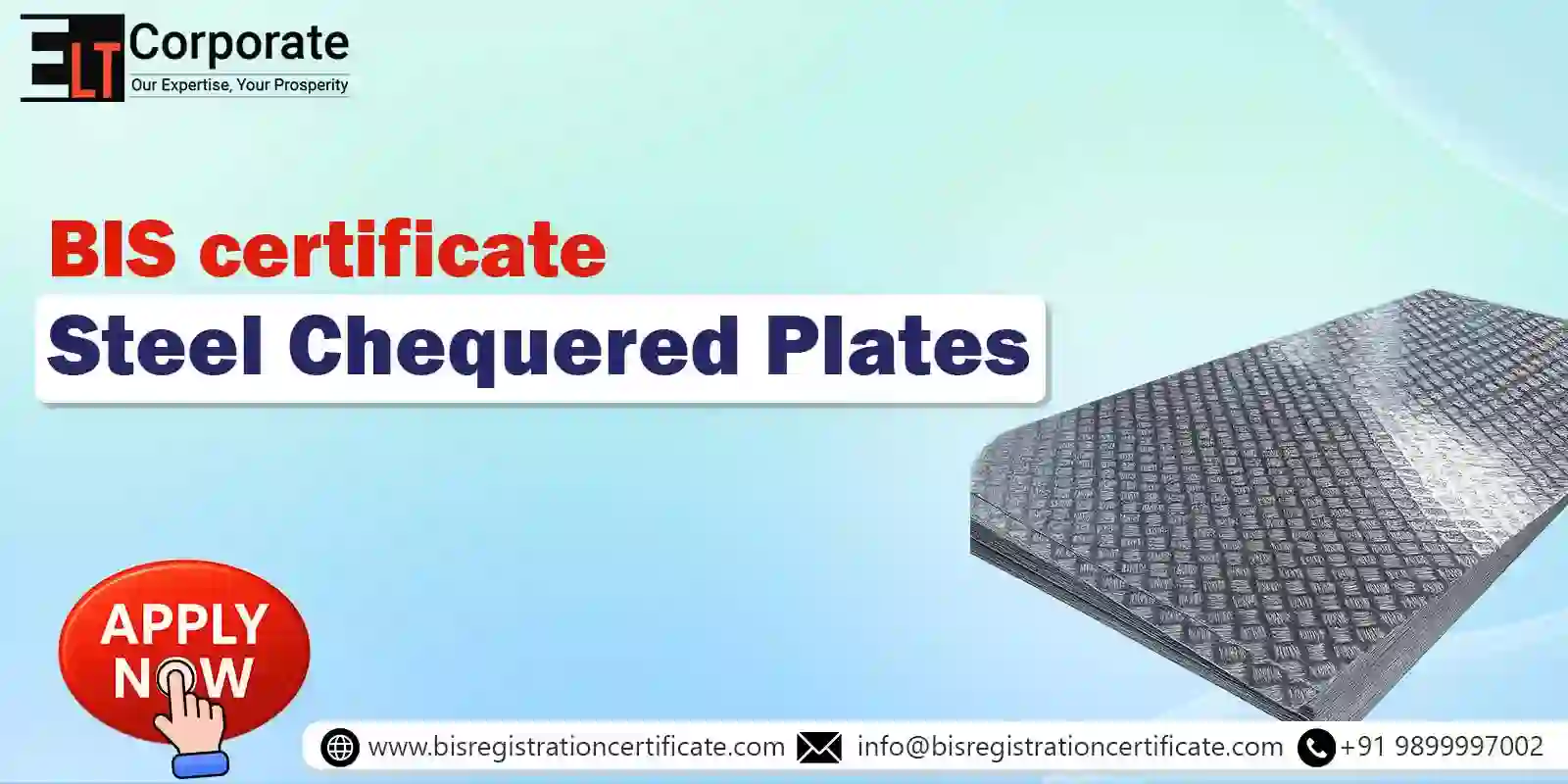 BIS Certificate Steel Chequered Plates – IS 3502 2009