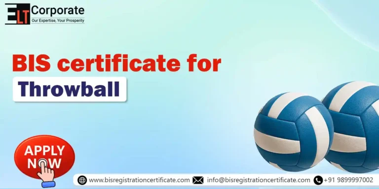 BIS Certificate for Throwball