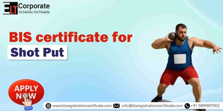 BIS Certification for Shot Put