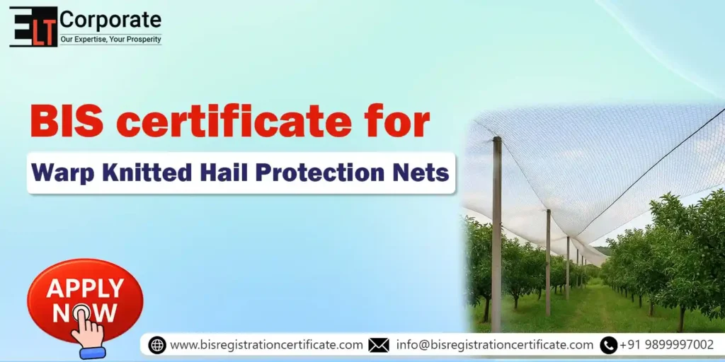BIS Certification For Warp Knitted Hail Protection Nets