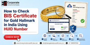 BIS certificate for gold hallmark in India