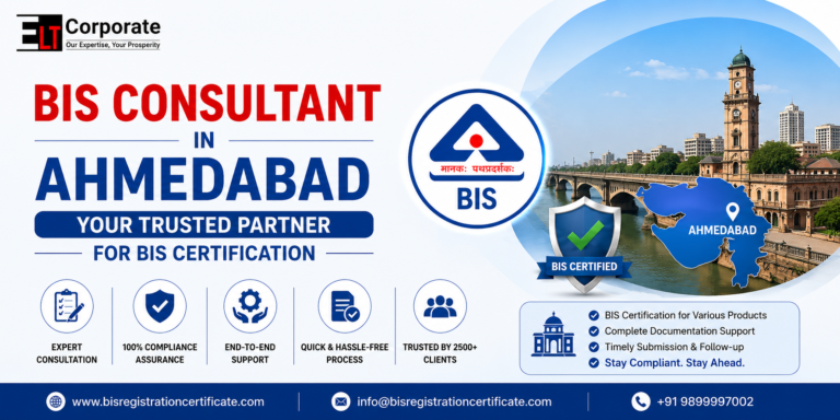 BIS consultant in Ahmedabad helping with BIS registration and certification