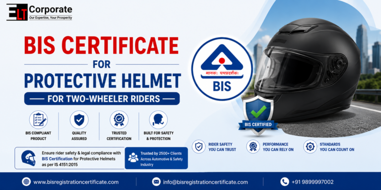 BIS Certificate for Protective Helmet for Two Wheeler Riders