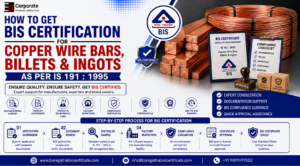 BIS Certification for Copper Products IS 191:2007