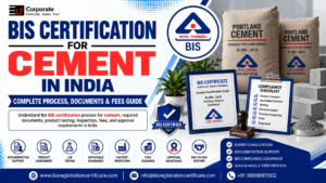 ➕ BIS Certification for Cement: Complete Process, Documents & Fees Guide