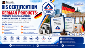 BIS Certification for German Products