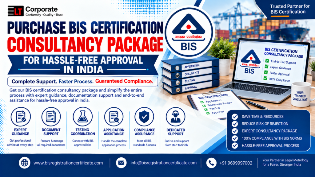 BIS Certification Consultancy Package