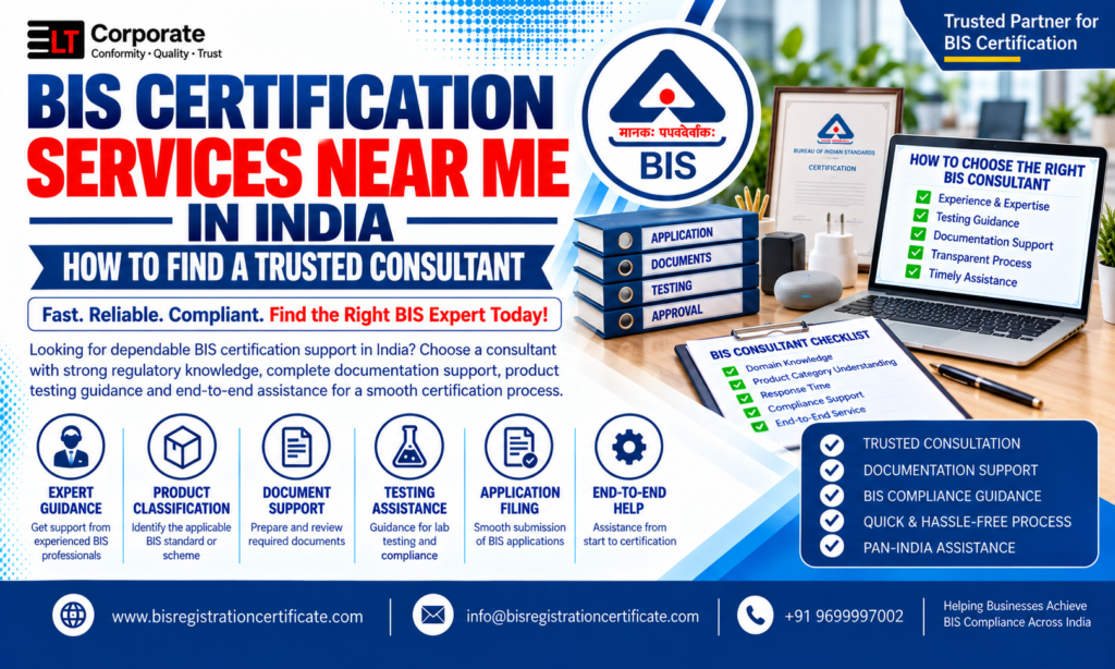 Affordable BIS Certification Consultancy Services
