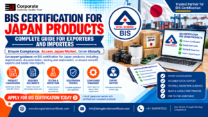 BIS Certification for Japan Products